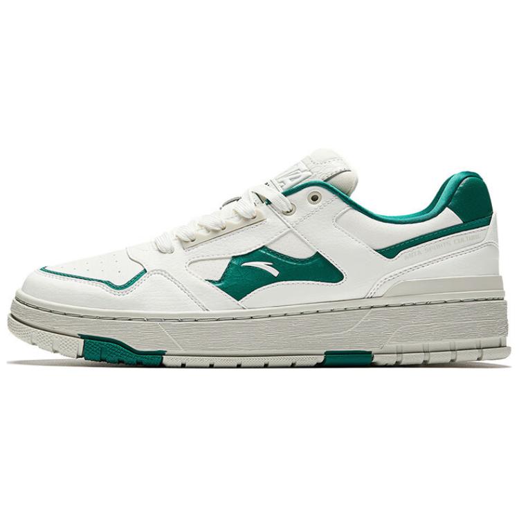 

ANTA Низкие кроссовки для скейтбординга Peak с противоскользящим и износостойким покрытием, мужские, белые, зеленые, серые