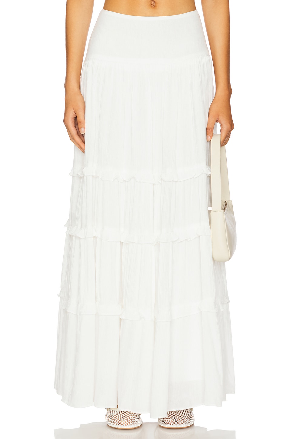 

Длинная юбка Harlow More To Come, white
