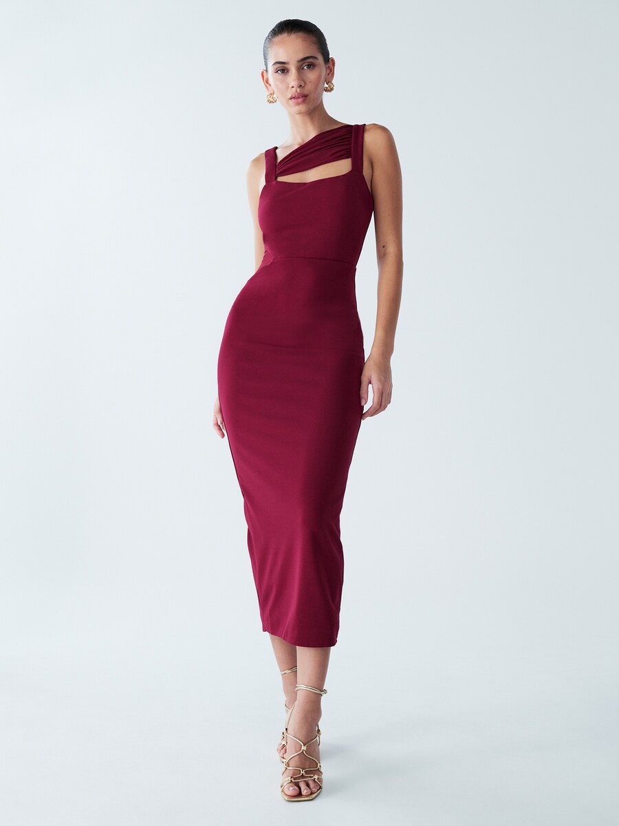 

Миди платье BWLDR WALKIN, Burgundy