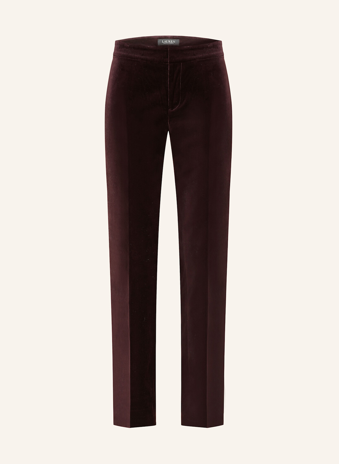 

Бархатные брюки Lauren Ralph Lauren, красный