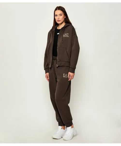 

Спортивный костюм Loose fit Ea7, коричневый