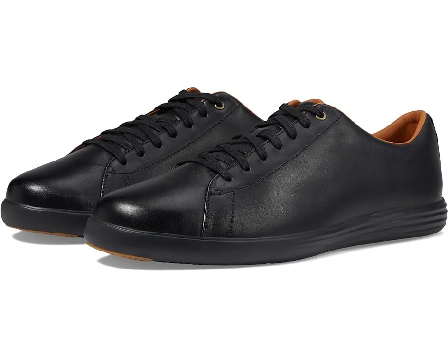 

Кроссовки Cole Haan Grand Crosscourt II, цвет Black Leather/Black, Серый, Кроссовки Cole Haan Grand Crosscourt II, цвет Black Leather/Black