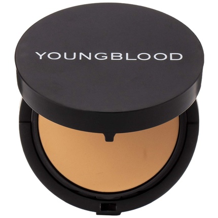 Пудра-основа Clean Luxury Cosmetics Mineral Radiance Crème Powder Foundation Toffee - Pressed Compact Natural Mineral - Cruelty-Free Paraben-Free — фото 2