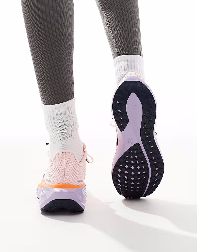 Кроссовки Nike Running Air Zoom Pegasus 41 розового и оранжевого цветов — фото 3
