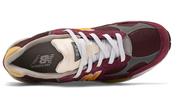 Кроссовки 992 сделано в сша New Balance, красный — фото 3