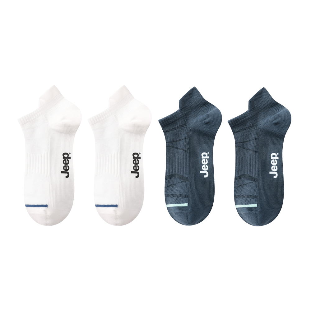 

Носки Unisex Jeep, 4 pack (белый 2+темно-синий 2)