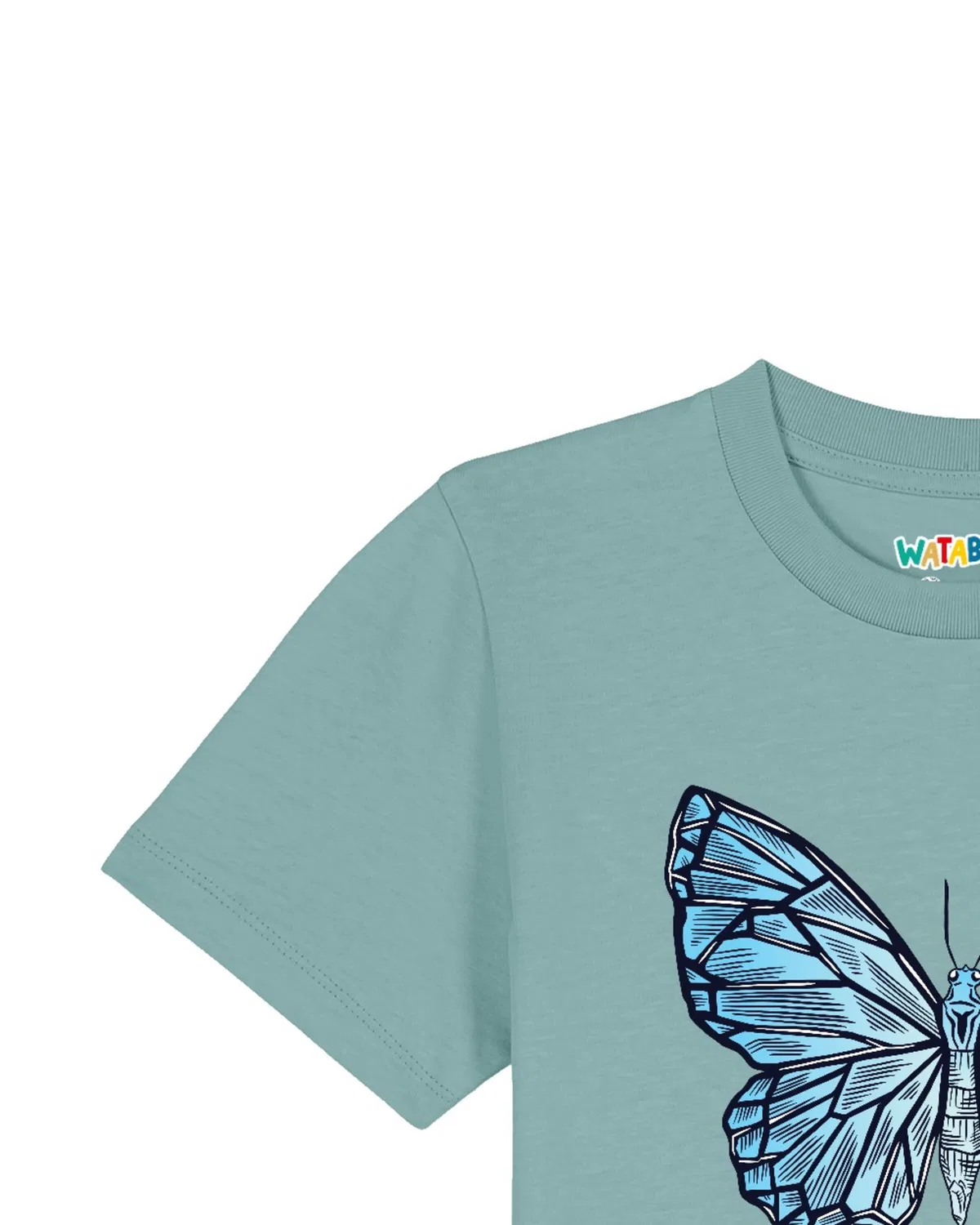 Футболка Watabout.Kids, Turquoise/Aqua — фото 3