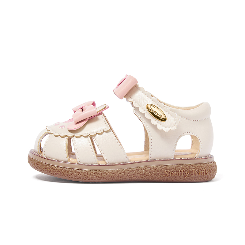 

Детские сандалии серии Rococo Support, износостойкие, детские Snoffy, белый