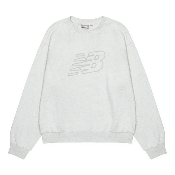

Свитер с логотипом толстовка New Balance, белый