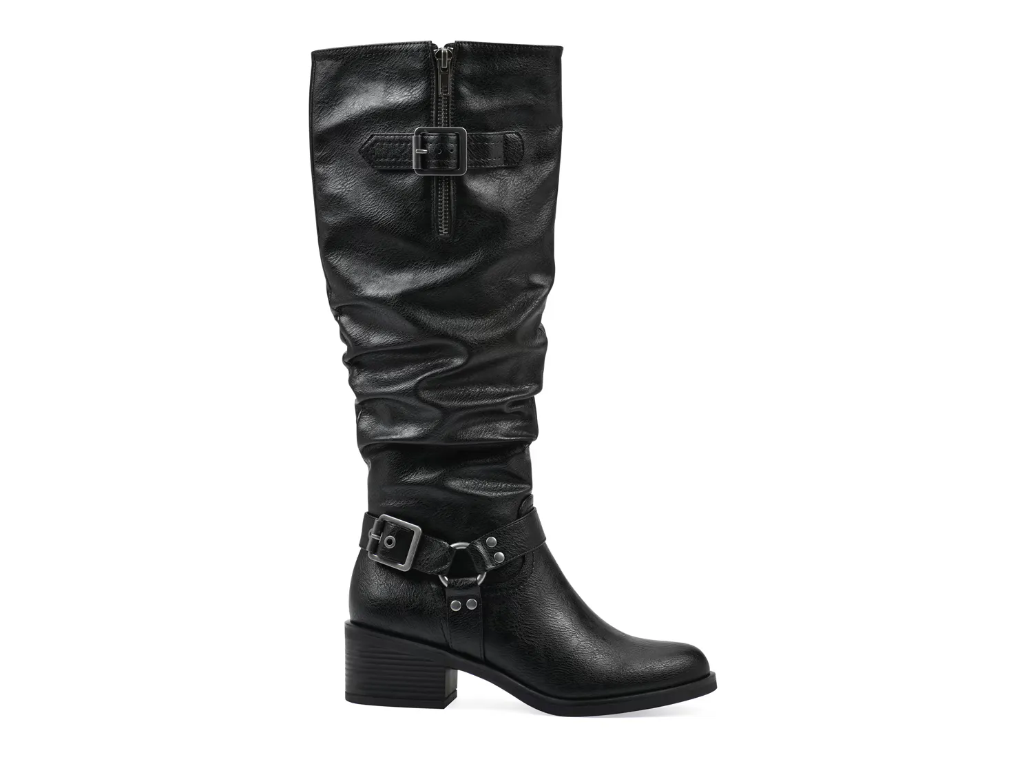Сапоги Cushion Wide Calf Riding Boot White Mountain, черный — фото 4
