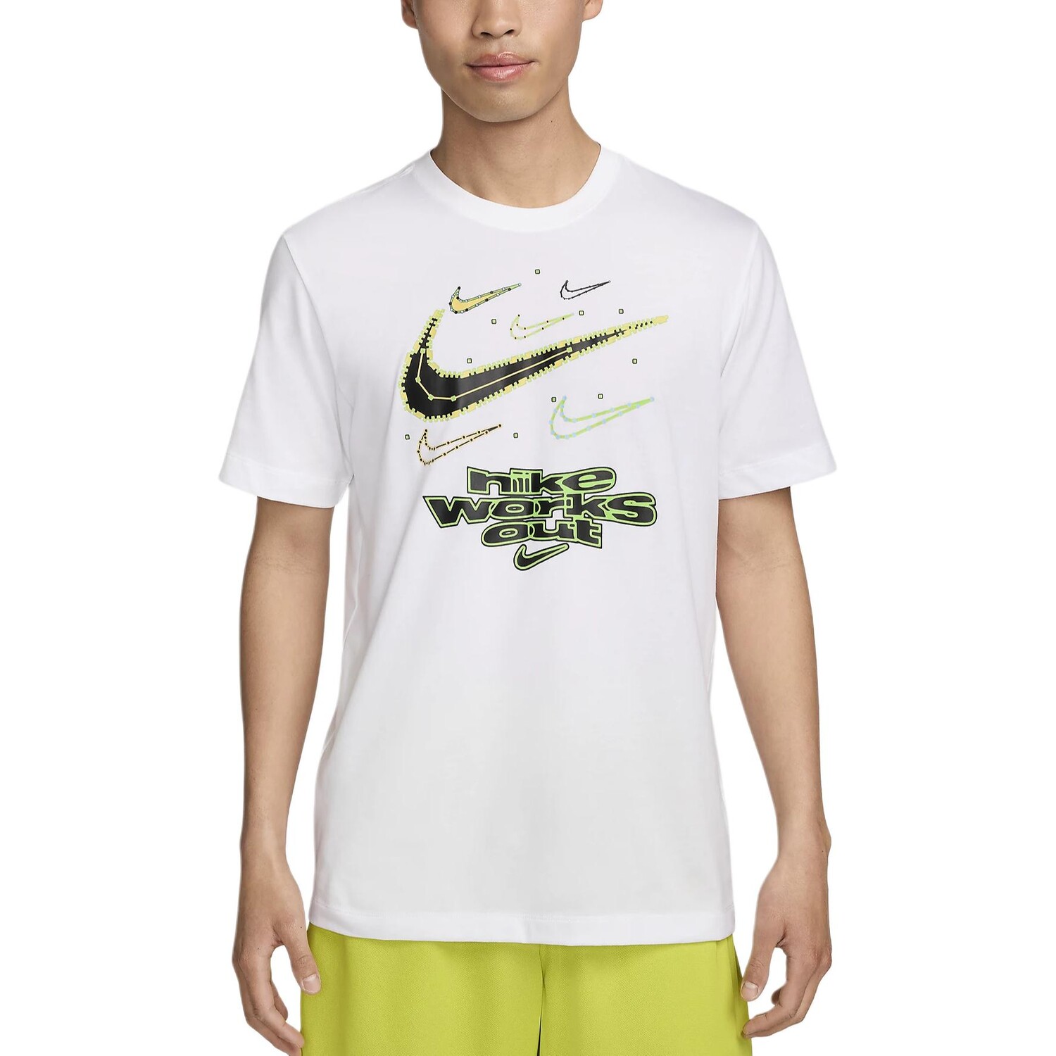 

Футболка унисекс белая Nike, белый