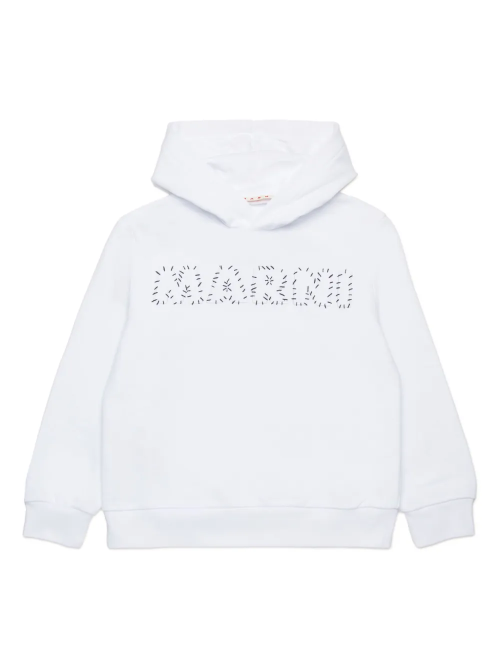 

Худи с логотипом Marni Kids, белый