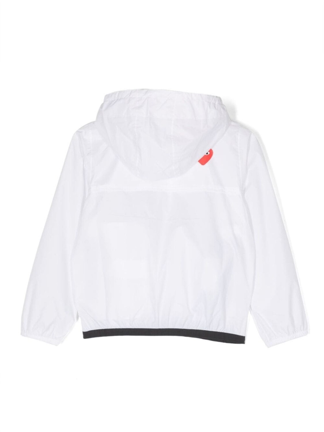 Comme des Garçons непромокаемая куртка Claude из коллаборации с K-Way, белый — фото 2