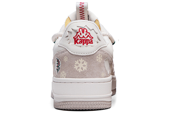 Кеды, скейтборд обувь женская низкая Kappa, цвет Classic White/Cool Gray (Fleece-Lined) — фото 4