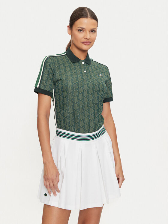 

Рубашка-Поло узкого кроя Lacoste, зеленый