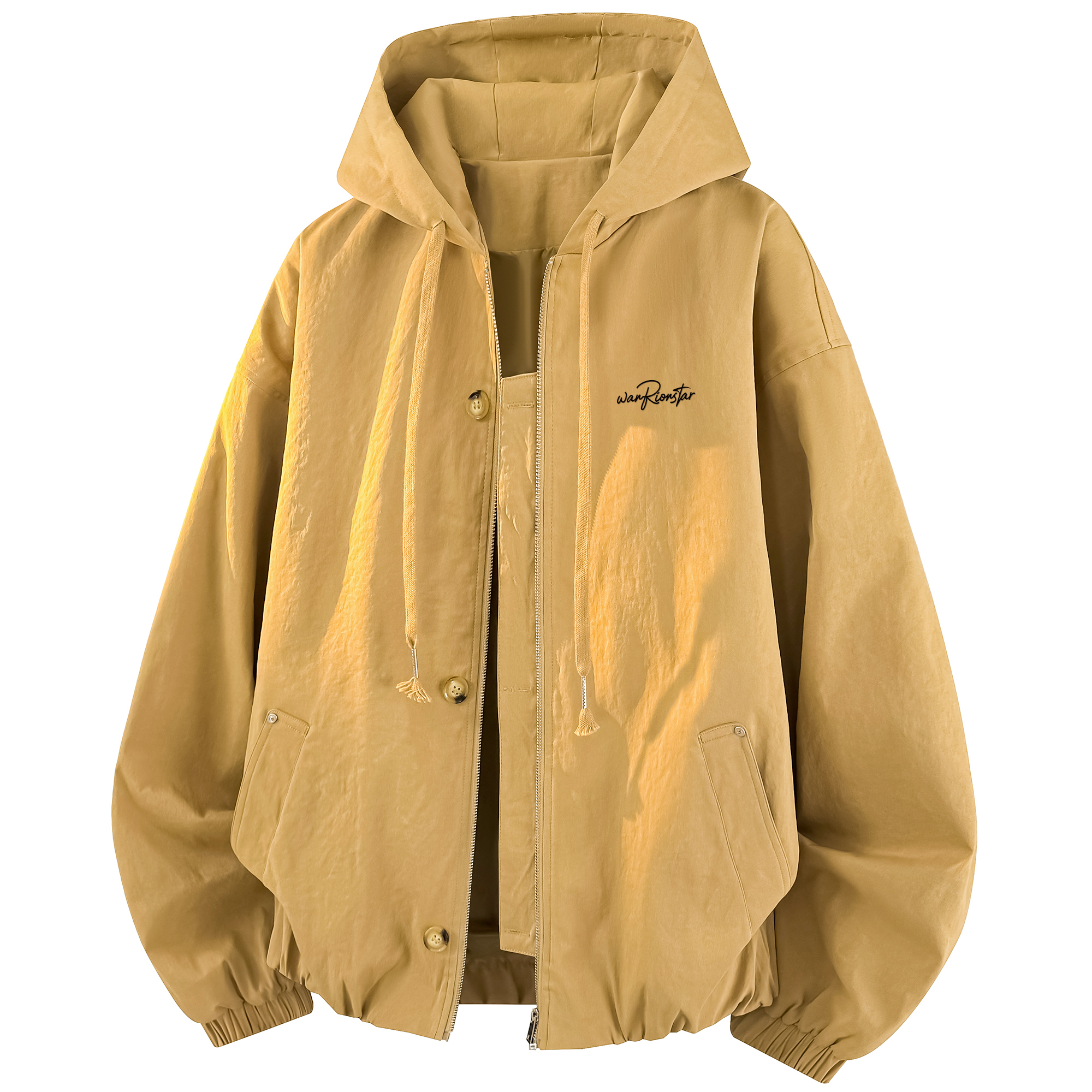 

Куртка Unisex Hooded Moderate Others WARRIOR, коричневый