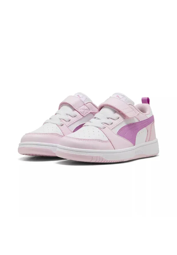 Кроссовки Rebound v6 lo trainers Puma, жемчужно-розовый, mauve pop white — фото 2