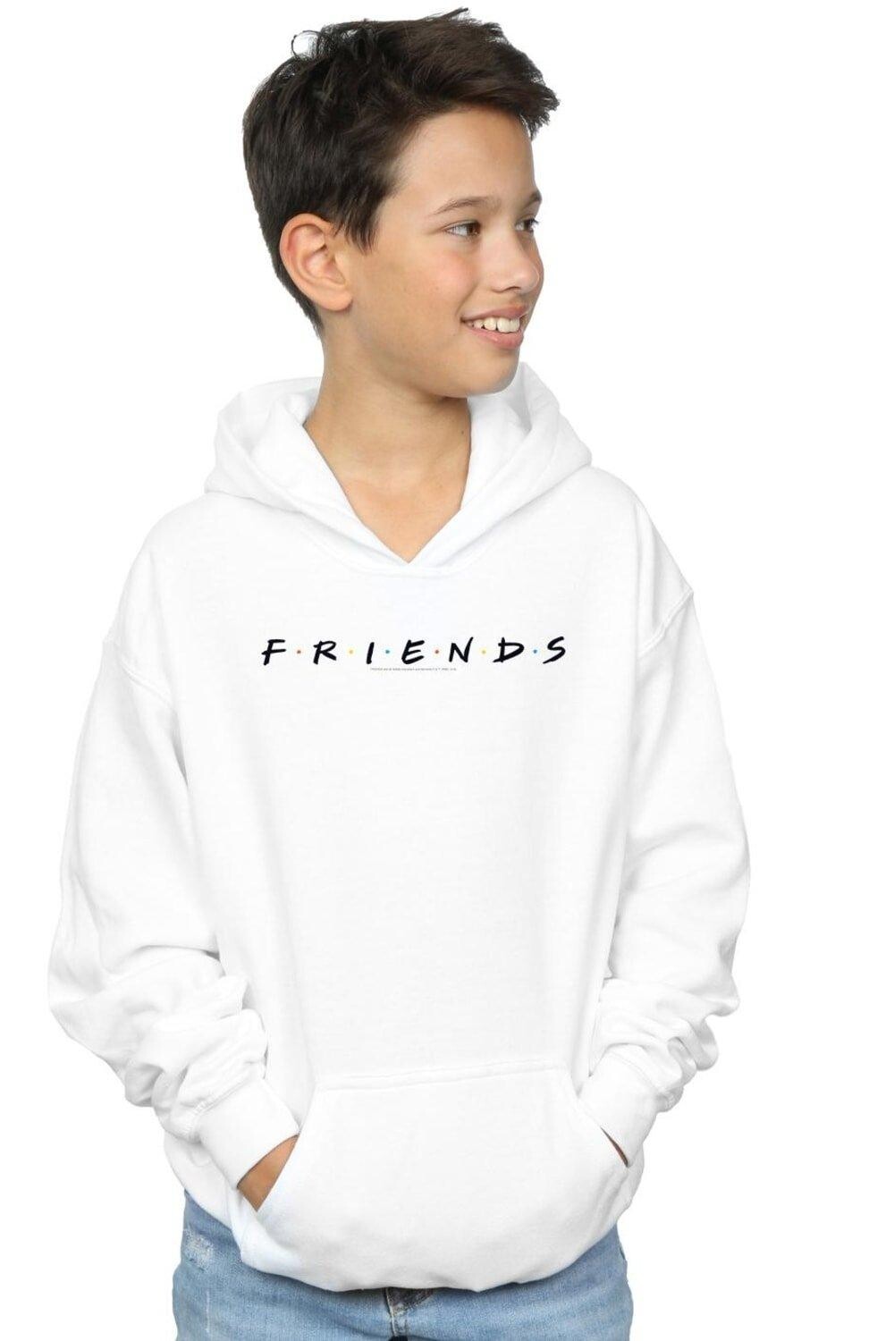 

Толстовка с текстовым логотипом Friends, белый