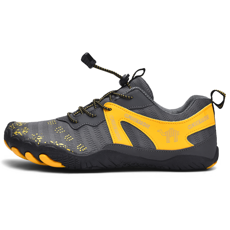 

Pilot the camel Непромокаемые дышащие противоскользящие треккинговые ботинки унисекс серо-оранжевые, цвет Gray Orange