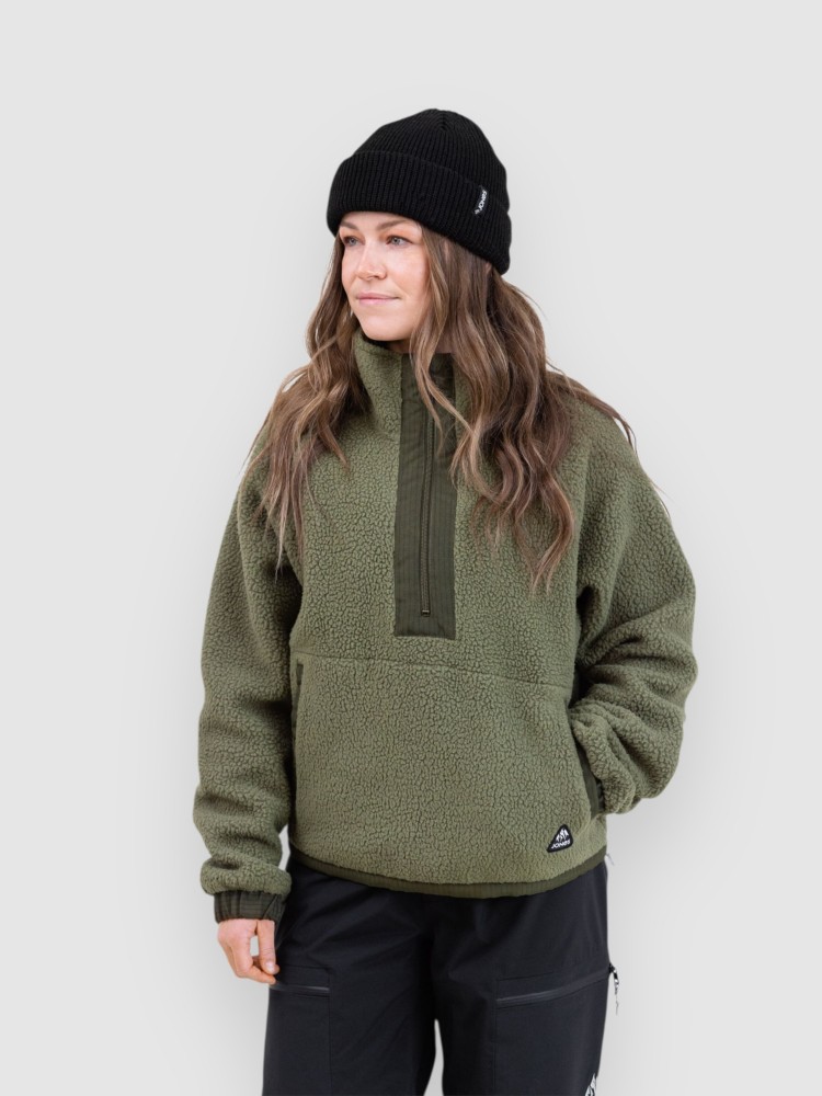 

Флисовая куртка Jones Snowboards Campfire Rec Fleecejacke, moss green, Серый, Флисовая куртка Jones Snowboards Campfire Rec Fleecejacke, moss green