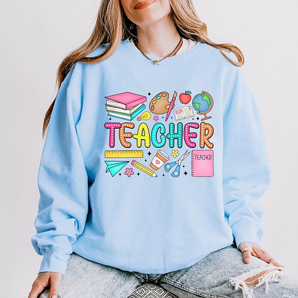 

Свитшот Teacher bright collage легкий garment dyed Simply Sage Market, Hydrangea, Зеленый, Свитшот Teacher bright collage легкий garment dyed Simply Sage Market, Hydrangea
