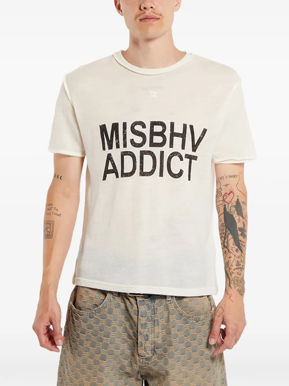 

Футболка с логотипом MISBHV, нейтральный