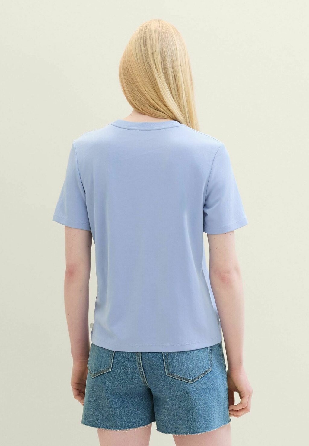 

Базовая футболка TOM TAILOR DENIM, синий