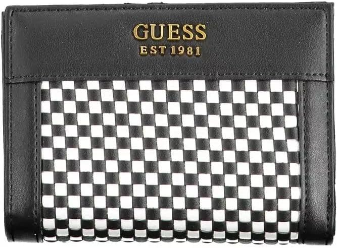 

Черный бифолд-кошелек из полиэтилена от Guess Jeans, Black