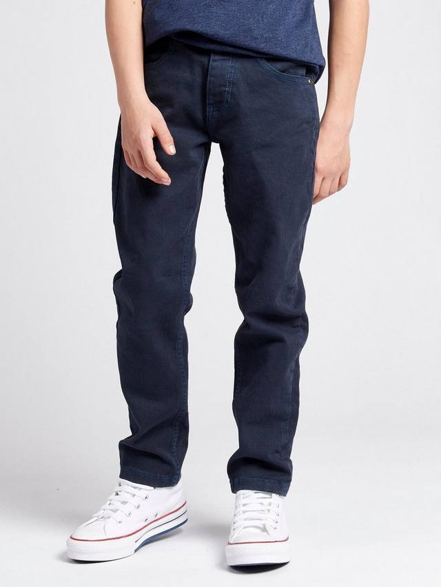 

Детские джинсы Daren прямого кроя из твила Lee, Navy Blazer