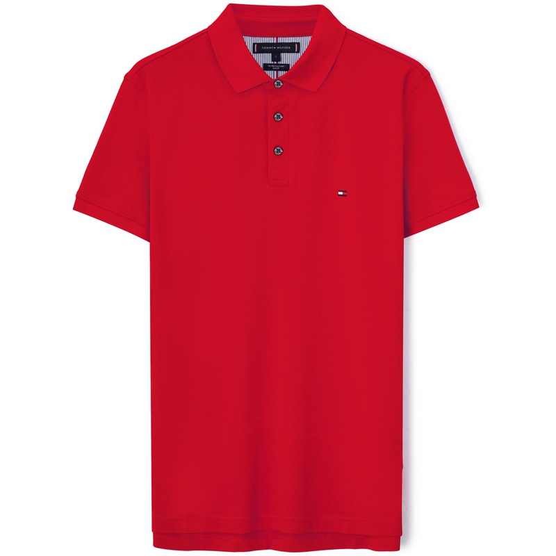 

Tommy Hilfiger Поло для мужчин, темно-красное, Красный, Tommy Hilfiger Поло для мужчин, темно-красное