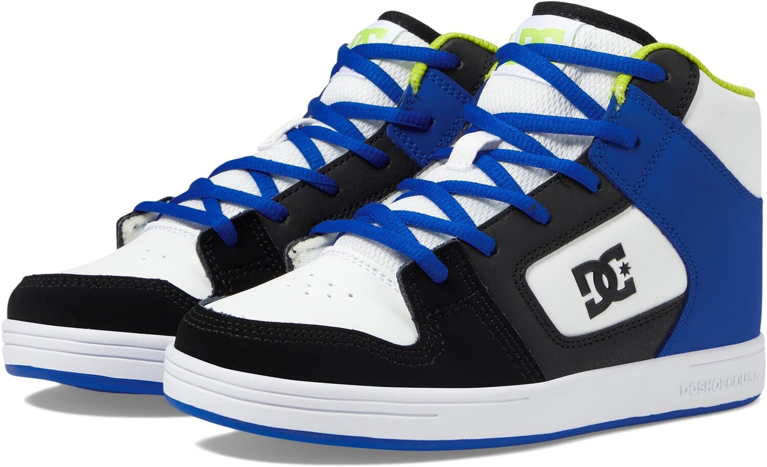 

Кроссовки DC Kids Manteca 4 Hi, цвет Black/Blue/Green
