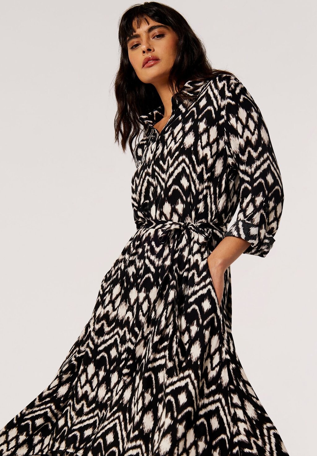 

Платье-блузка Ikat Hankyhem Apricot, черное