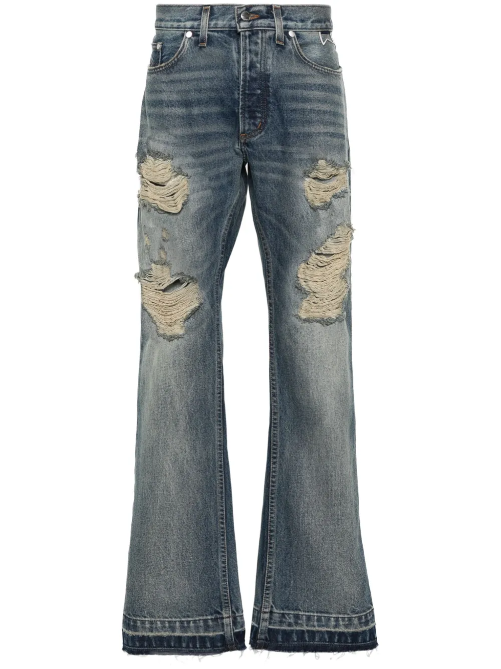 

Джинсы Beach Bum средней посадки RHUDE, синий