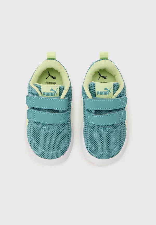 Кроссовки для тренировок Courtflex v3 Puma, цвет Балтийское море/Яблочный спритц — фото 4
