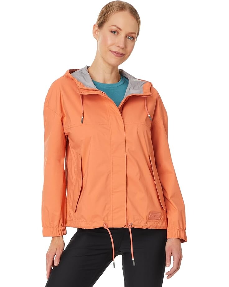 

Куртка L.L.Bean Wharf Street Rain Jacket Reg, цвет Faded Orange