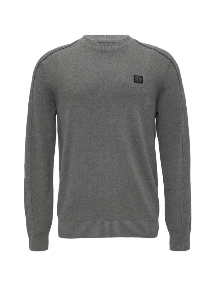 

Пуловер S.OLIVER RED LABEL Pullover, серый