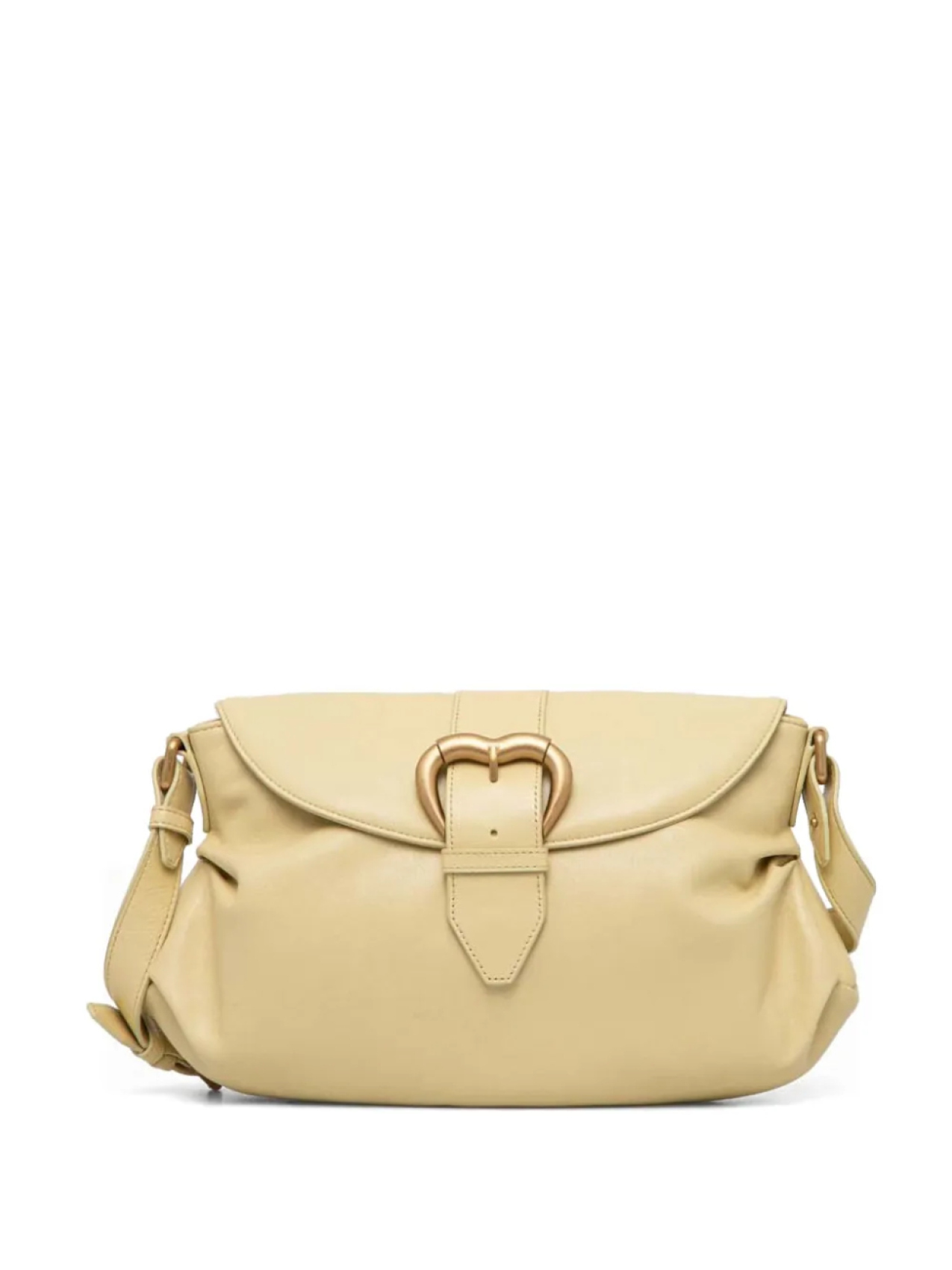 

PINKO кожаная сумка через плечо, желтый