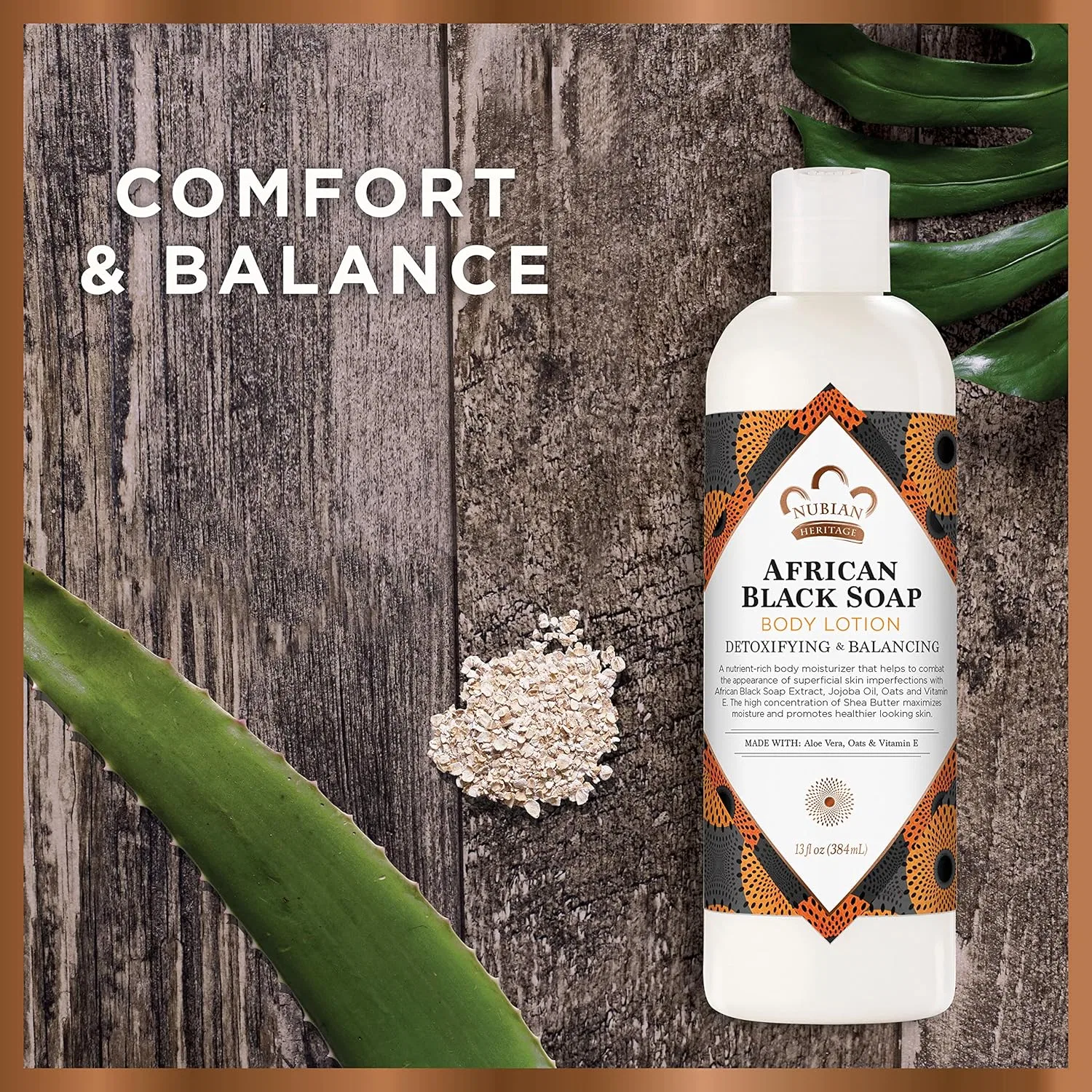 Лосьон для тела African Black Soap Nubian Heritage 384 мл — фото 4