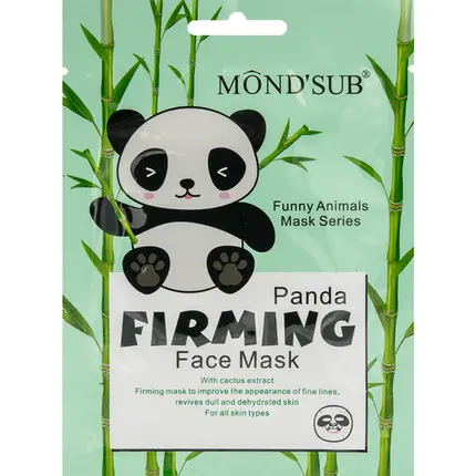 

Mond'sub Panda Укрепляющая тканевая маска 24 мл Mondsub