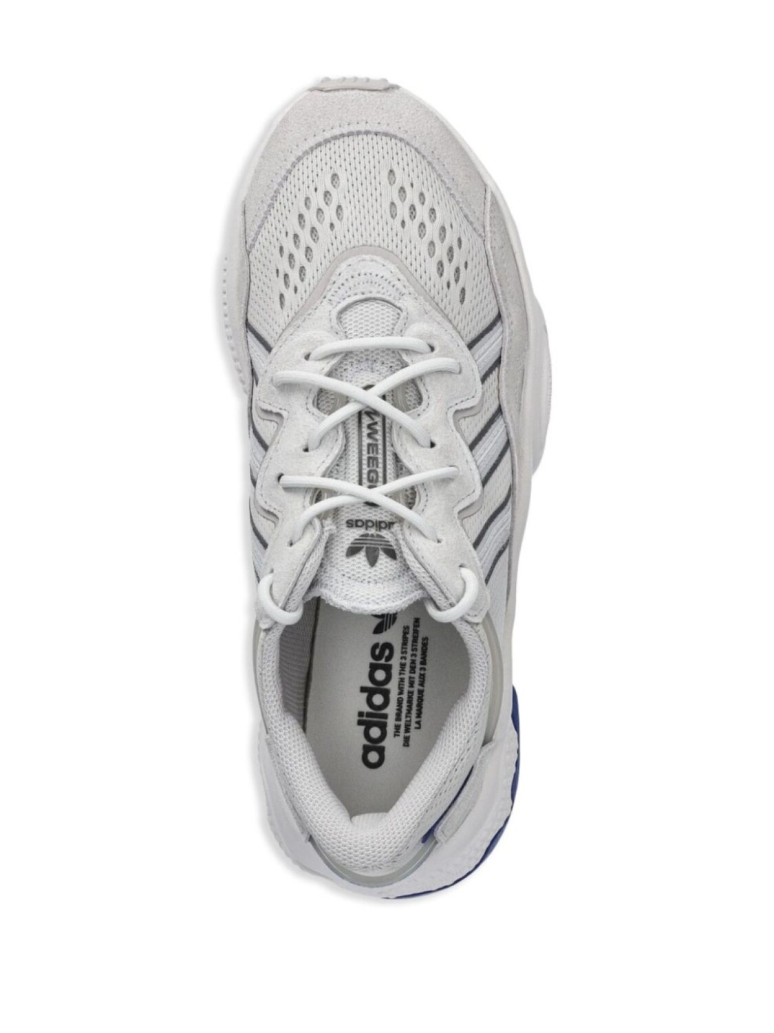 Кроссовки Adidas Ozweego, серый — фото 4