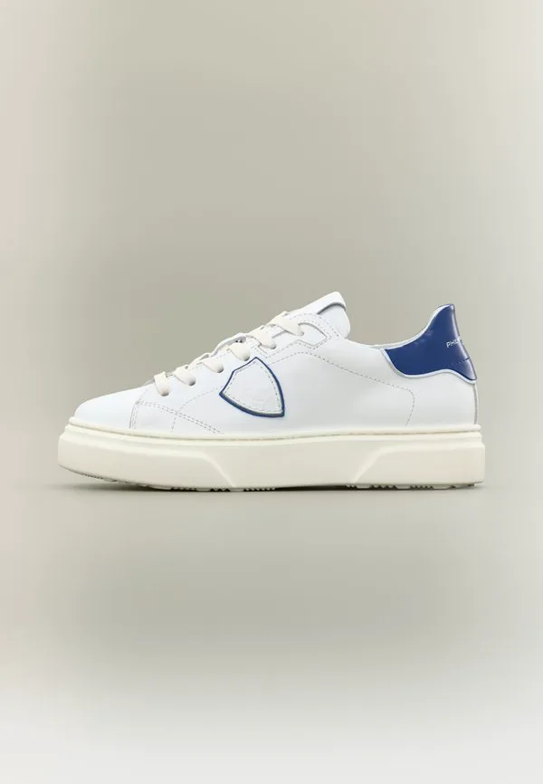 Кроссовки унисекс Philippe Model, White/Blue/Silver-Coloured