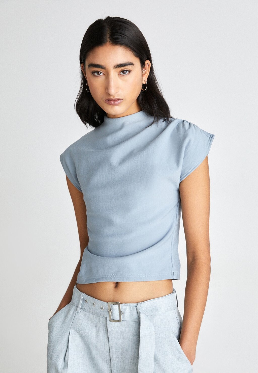 

Футболка базовая Rifa Tee Gestuz, цвет grey blue