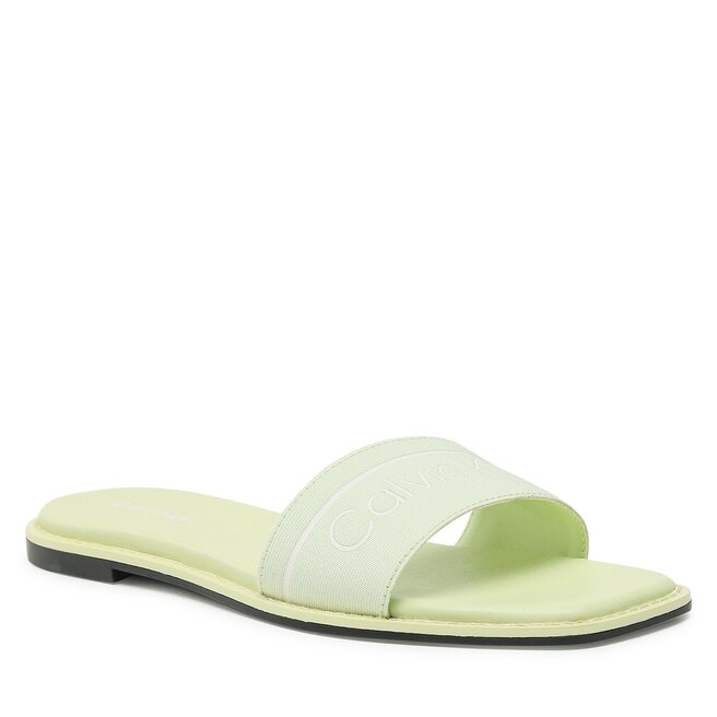 

Шлепанцы Calvin Klein SquaredFlat Slide, зеленый