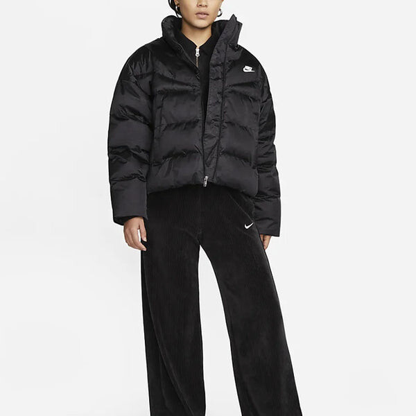 Куртка серии terma fit city с синтетическим наполнителем shine jacket Nike, черный — фото 3