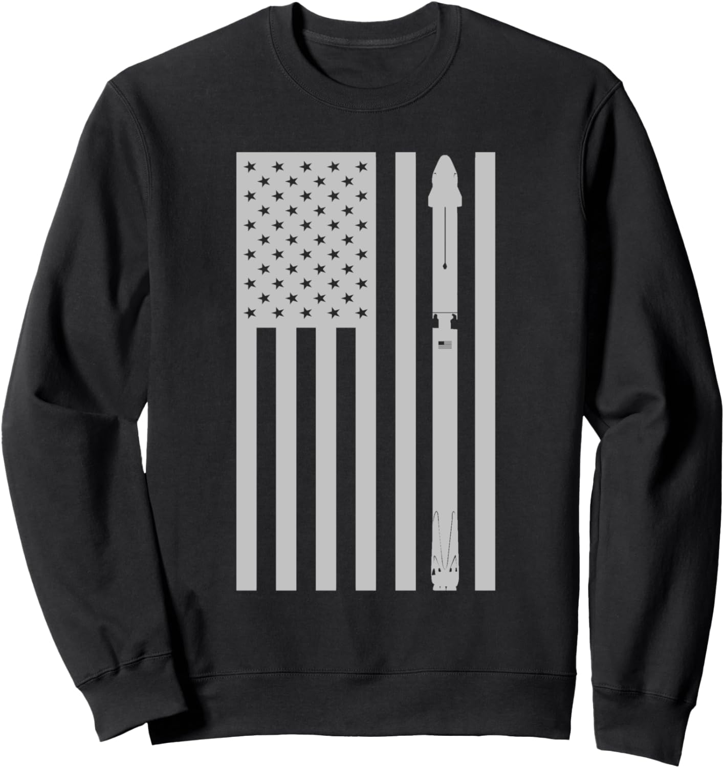 

Толстовка с винтажным флагом и медальоном Falcon 9, украшенная изображением капсулы Dragon Crew, черная (black 19-3911tcx) Designed For Flight, Черный, Толстовка с винтажным флагом и медальоном Falcon 9, украшенная изображением капсулы Dragon Crew, черная