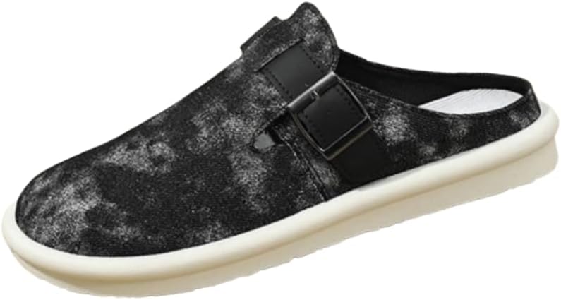 

Мужские лоферы SPKFHD большого размера в ретро-стиле, удобные тапочки для повседневного ношения, черный