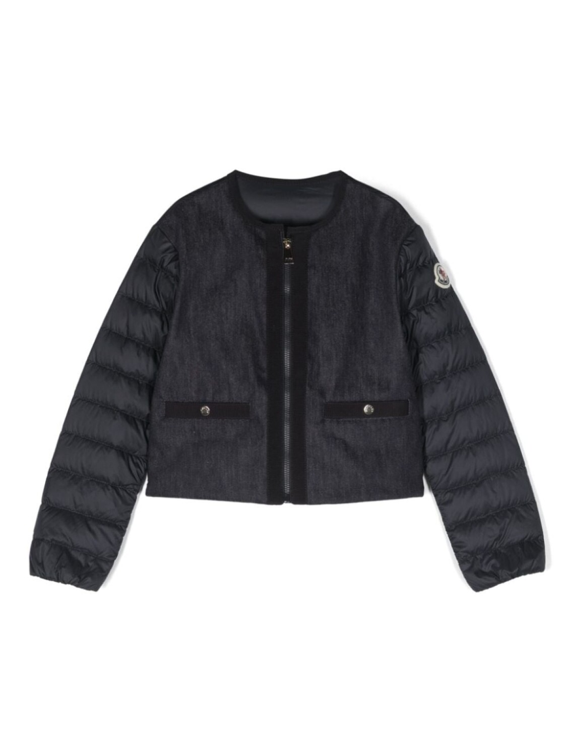 

Moncler Enfant пуховик Nubia, синий
