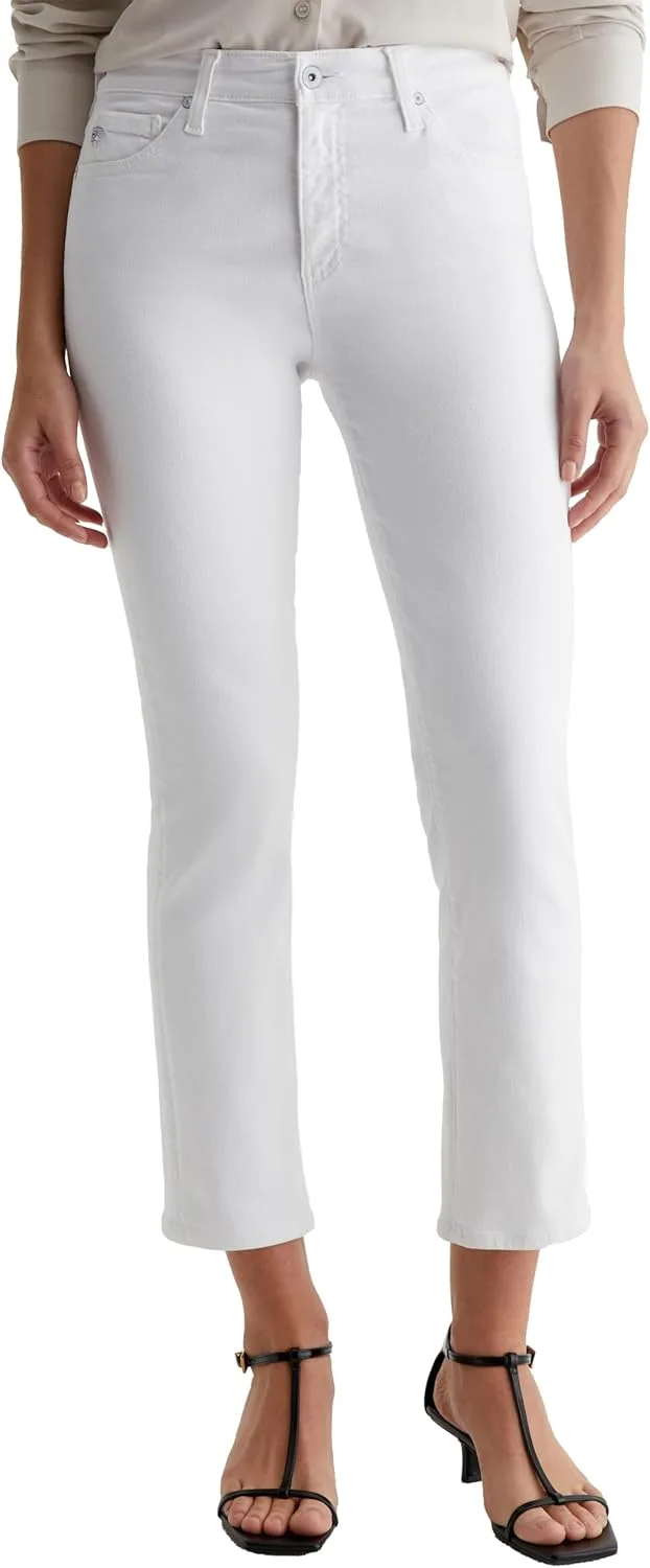 

Женские джинсы Mari Mid Rise Slim Straight Crop AG Jeans