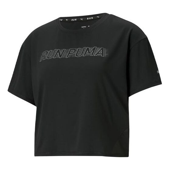 

Футболка cooladapt skimmer running t-shirt 'black' Puma, черный