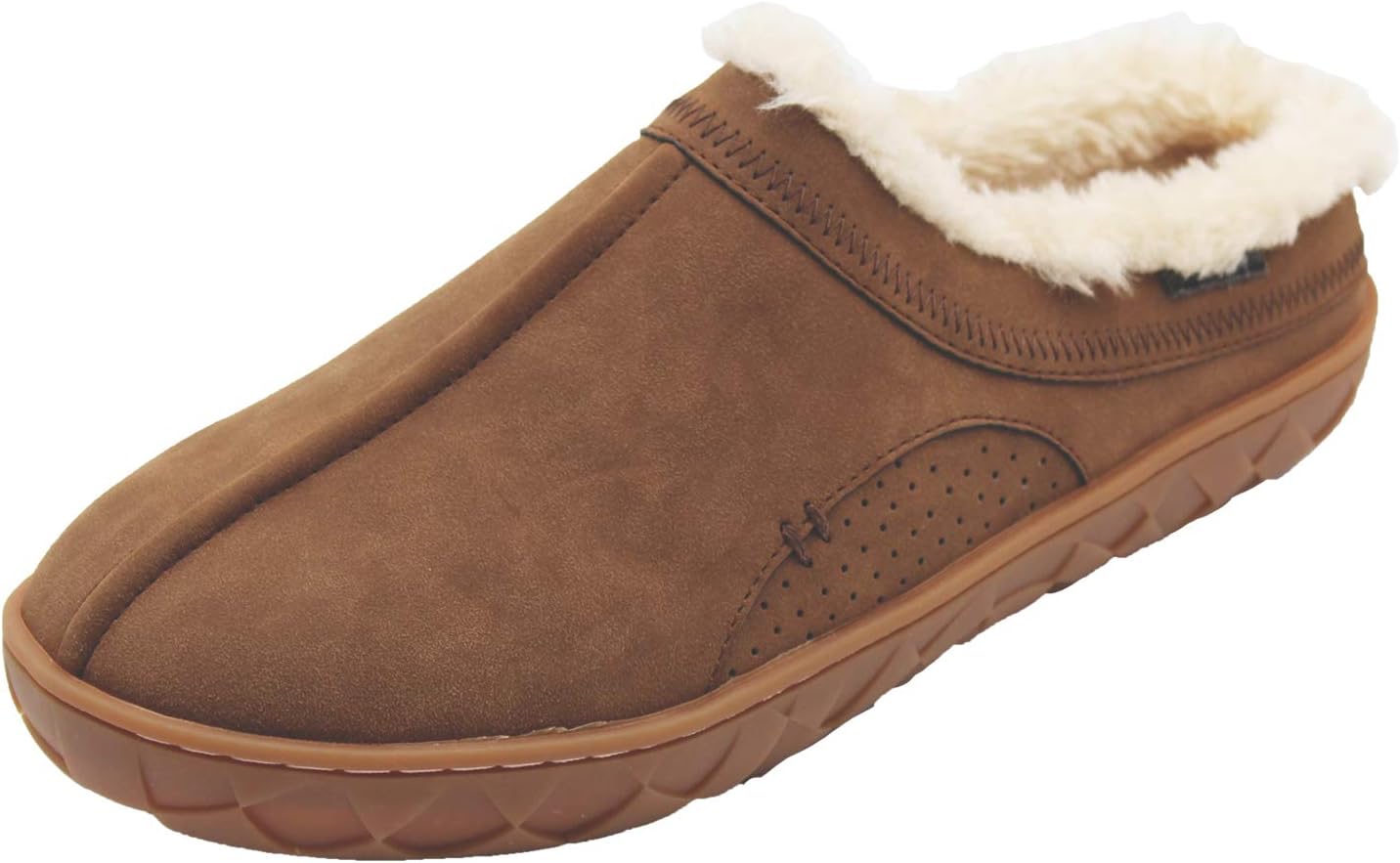 Мужские тапочки Flojos с подкладкой из шерпы, Tan/Gum